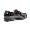 GABOR Sort lak/ruskind loafer,