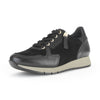 GABOR Sort skind/ruskind sneaker,