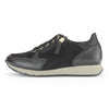 GABOR Sort skind/ruskind sneaker,