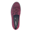 GABOR Aubergine ruskind loafer,