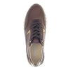 GABOR Brun+guld+dyr skind ruskind sneaker,