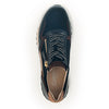 GABOR Sort + brun skind /ruskind sneaker,